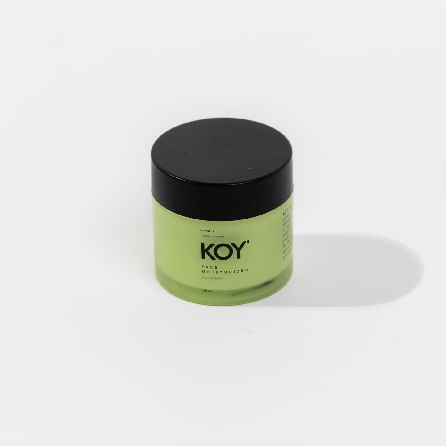 Back To Basic Face Moisturizer - Koy Cosmetics